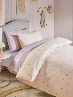 Next 2 Pack Fairy Castle Duvet Cover and Pillowcase Set Discount