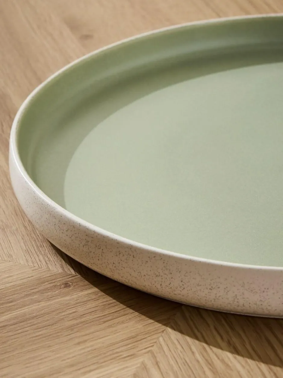 Next 12 Piece Otis Dinner Set Green Outlet