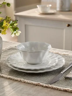 Next 12 Piece White Sadie Dinner Set Hot