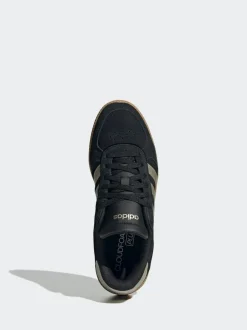 adidas Black / Silver Breaknet Sleek Trainers