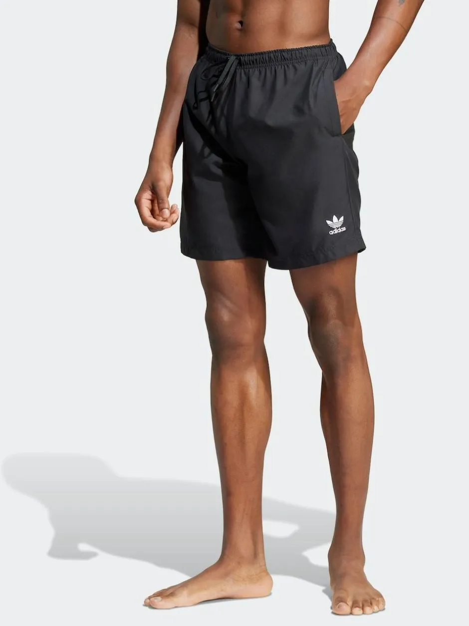 adidas Adic 8 Inch Swim Shorts Black New