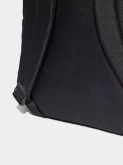 adidas Black Chrome Classic 3 Bar Logo Backpack Online