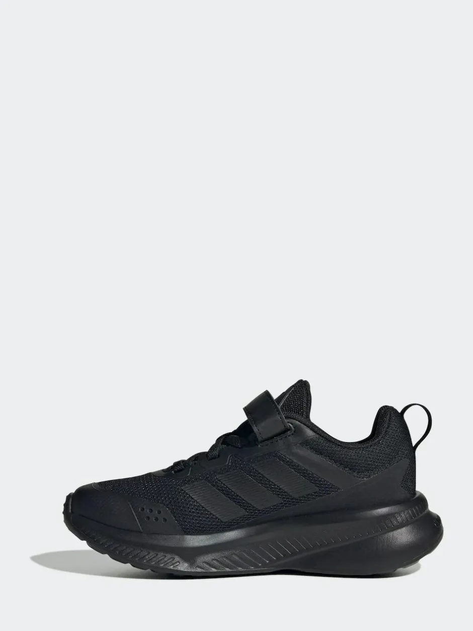 adidas Fortarun 4.0 Hook and Loop Kids Trainers Black