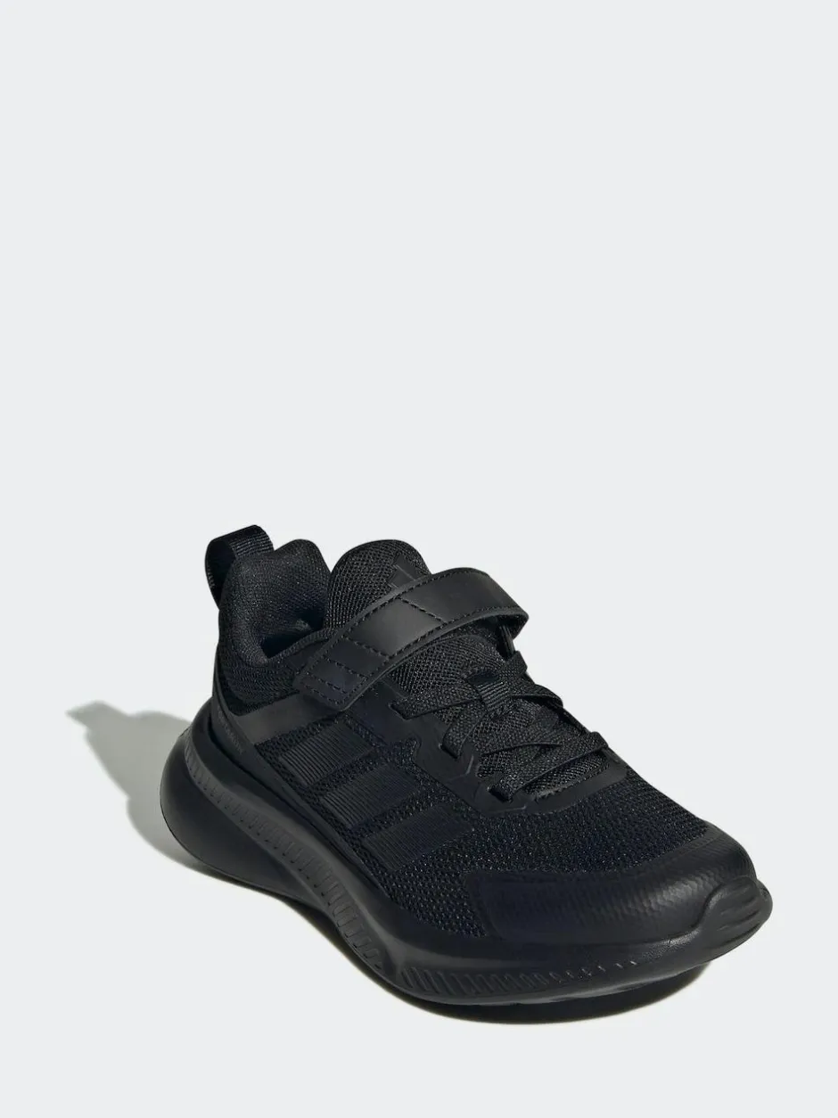 adidas Fortarun 4.0 Hook and Loop Kids Trainers Black