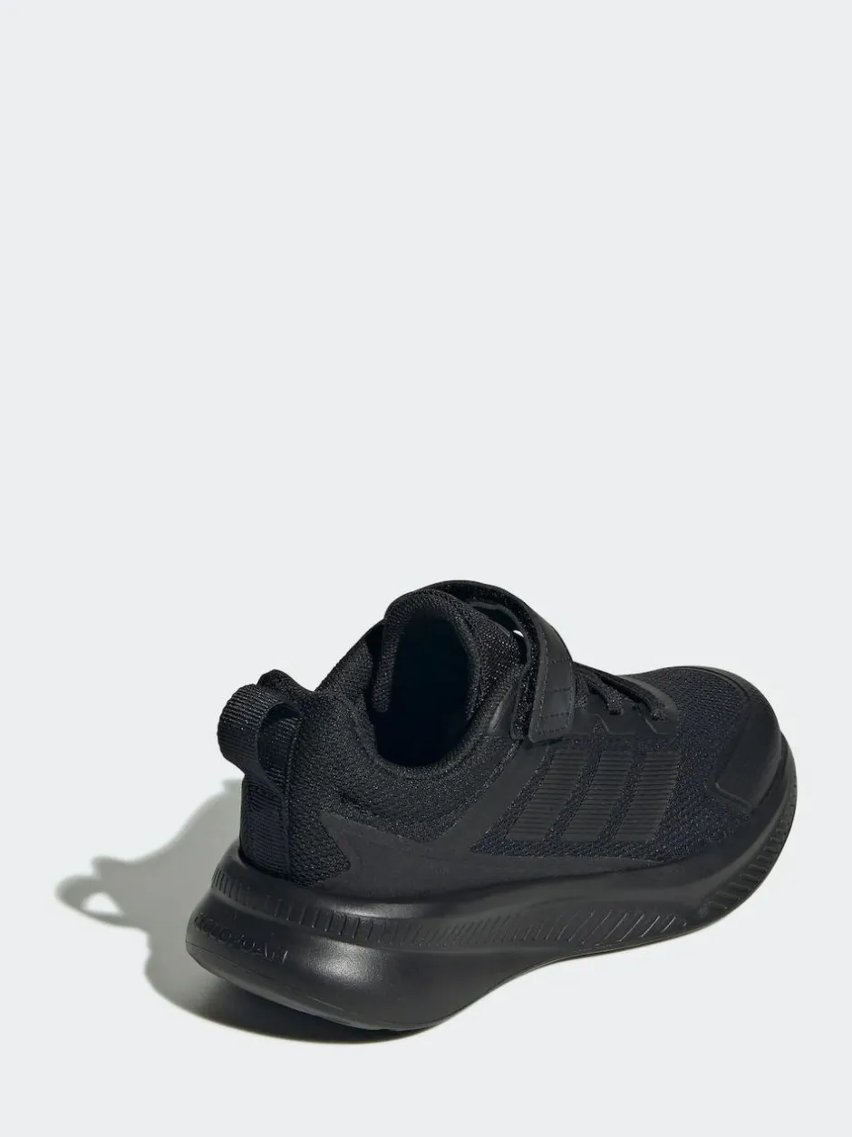 adidas Fortarun 4.0 Hook and Loop Kids Trainers Black