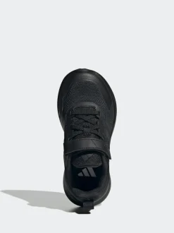 adidas Fortarun 4.0 Hook and Loop Kids Trainers Black