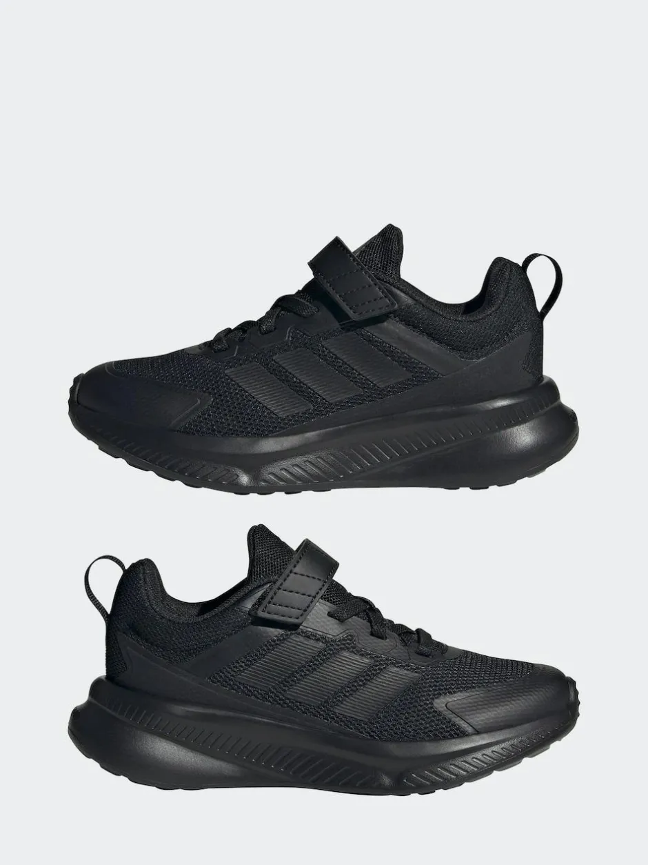 adidas Fortarun 4.0 Hook and Loop Kids Trainers Black