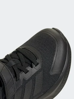 adidas Fortarun 4.0 Hook and Loop Kids Trainers Black
