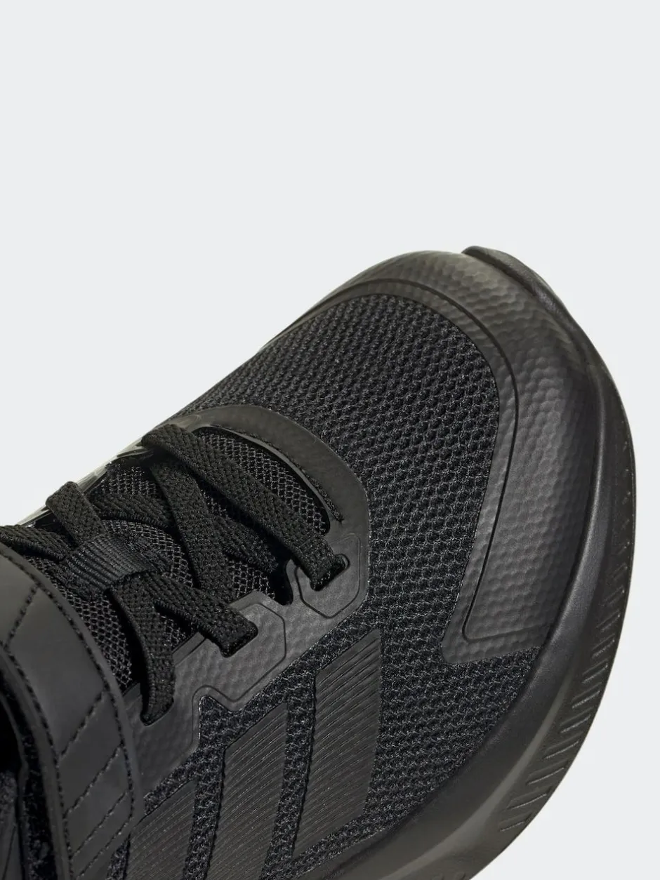 adidas Fortarun 4.0 Hook and Loop Kids Trainers Black