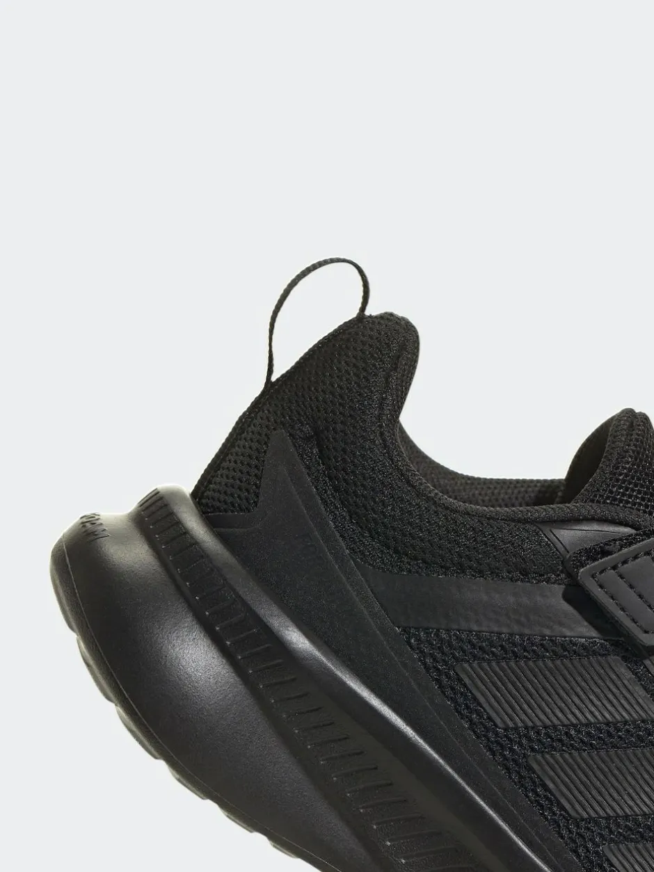 adidas Fortarun 4.0 Hook and Loop Kids Trainers Black
