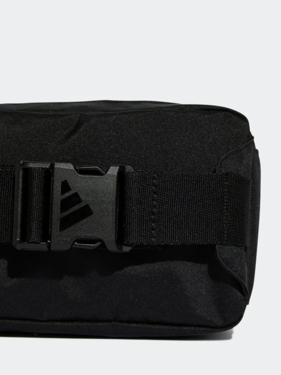 adidas Black Linear Bumbag New