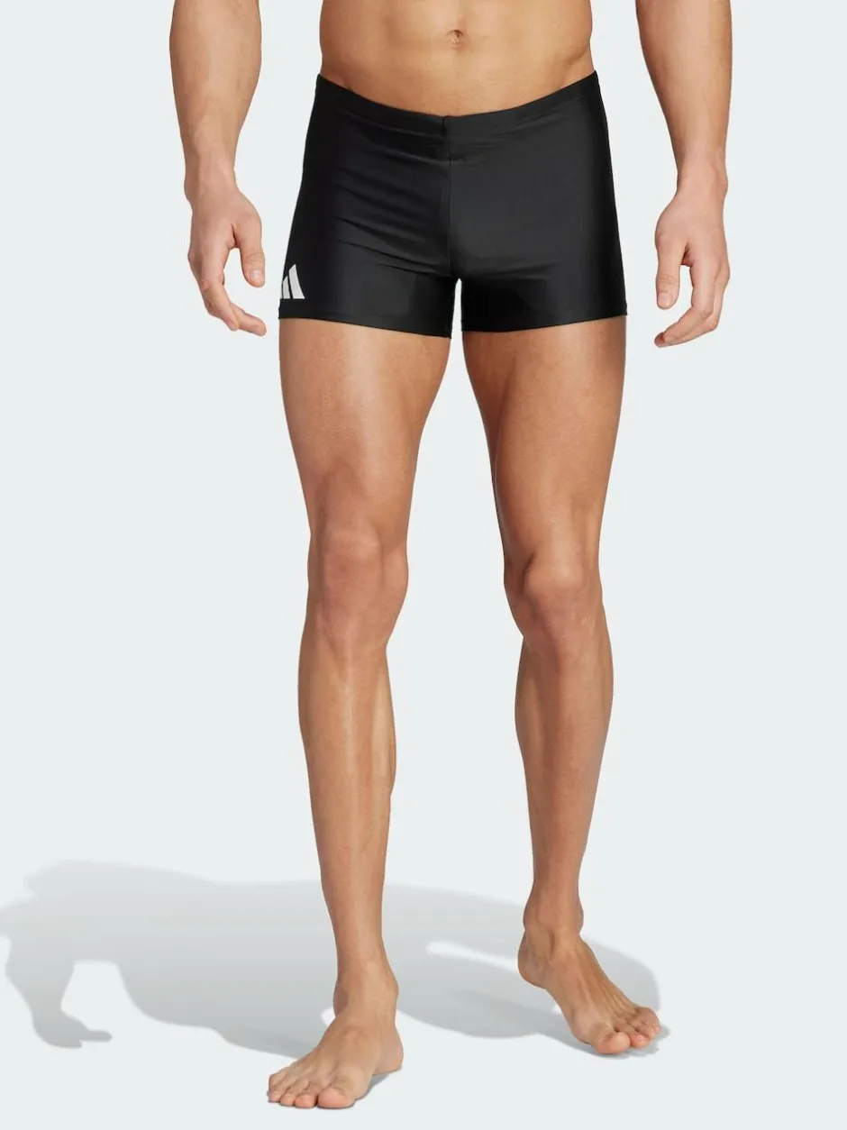 adidas Solid Swim Boxers Black Best