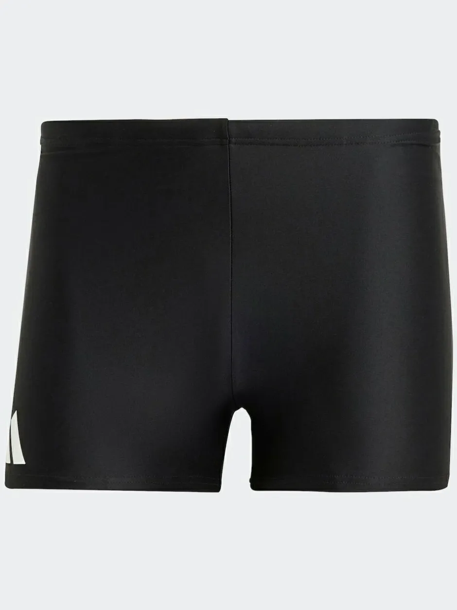 adidas Solid Swim Boxers Black Best