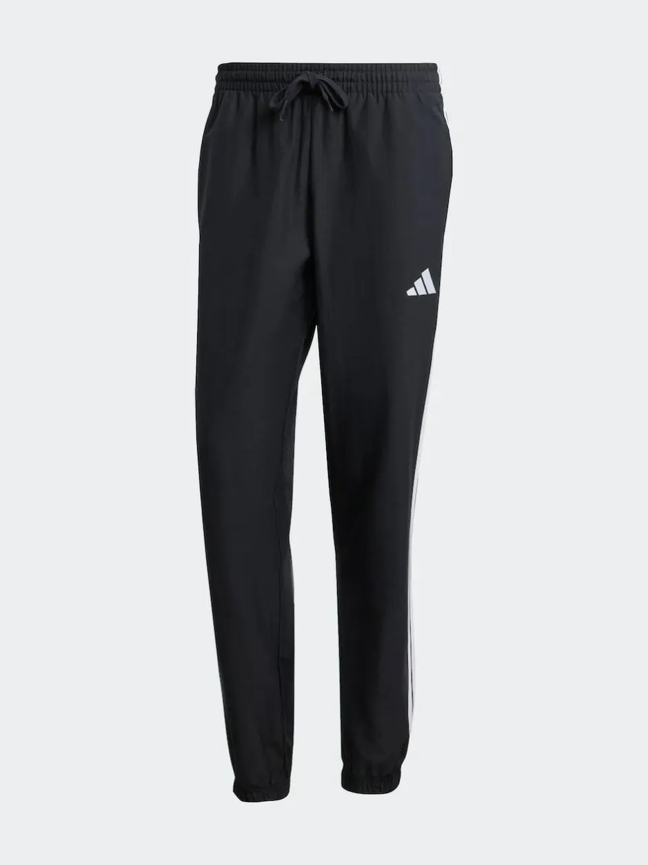 adidas Sportswear Basic 3-Stripes Woven Tracksuit Black