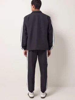 adidas Sportswear Basic 3-Stripes Woven Tracksuit Black
