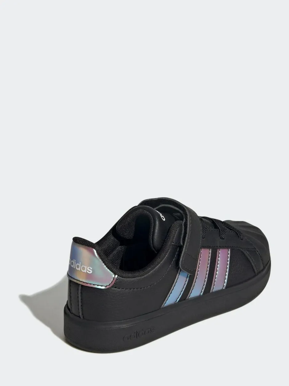 adidas Black Streettalk Children Shoes Sale