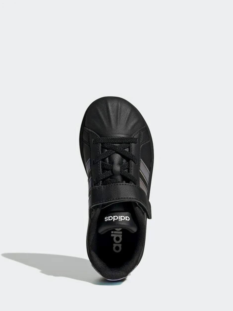 adidas Black Streettalk Children Shoes Sale