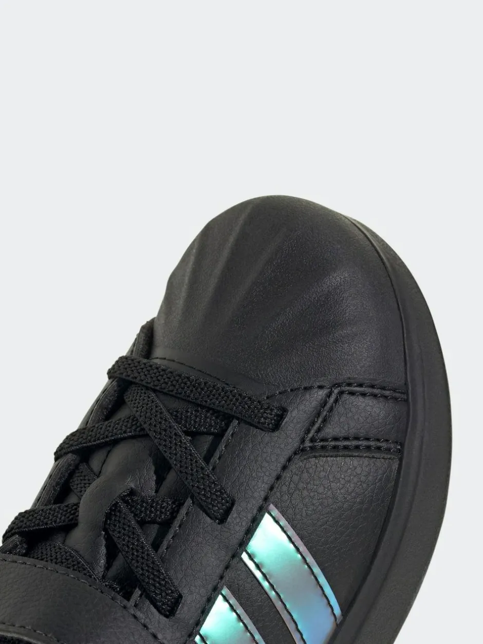adidas Black Streettalk Children Shoes Sale