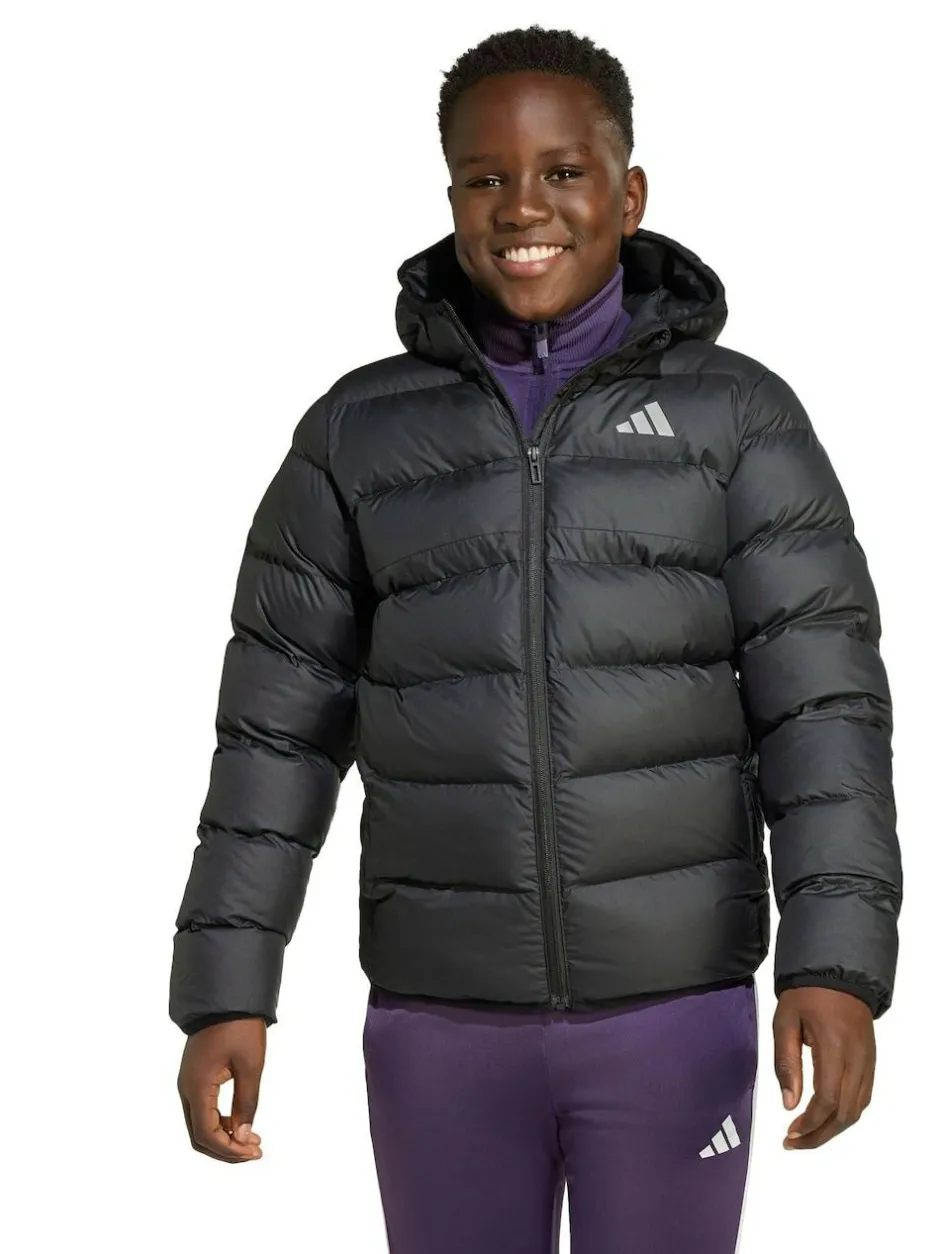 adidas Synthetic Down Kids Jacket Black Best