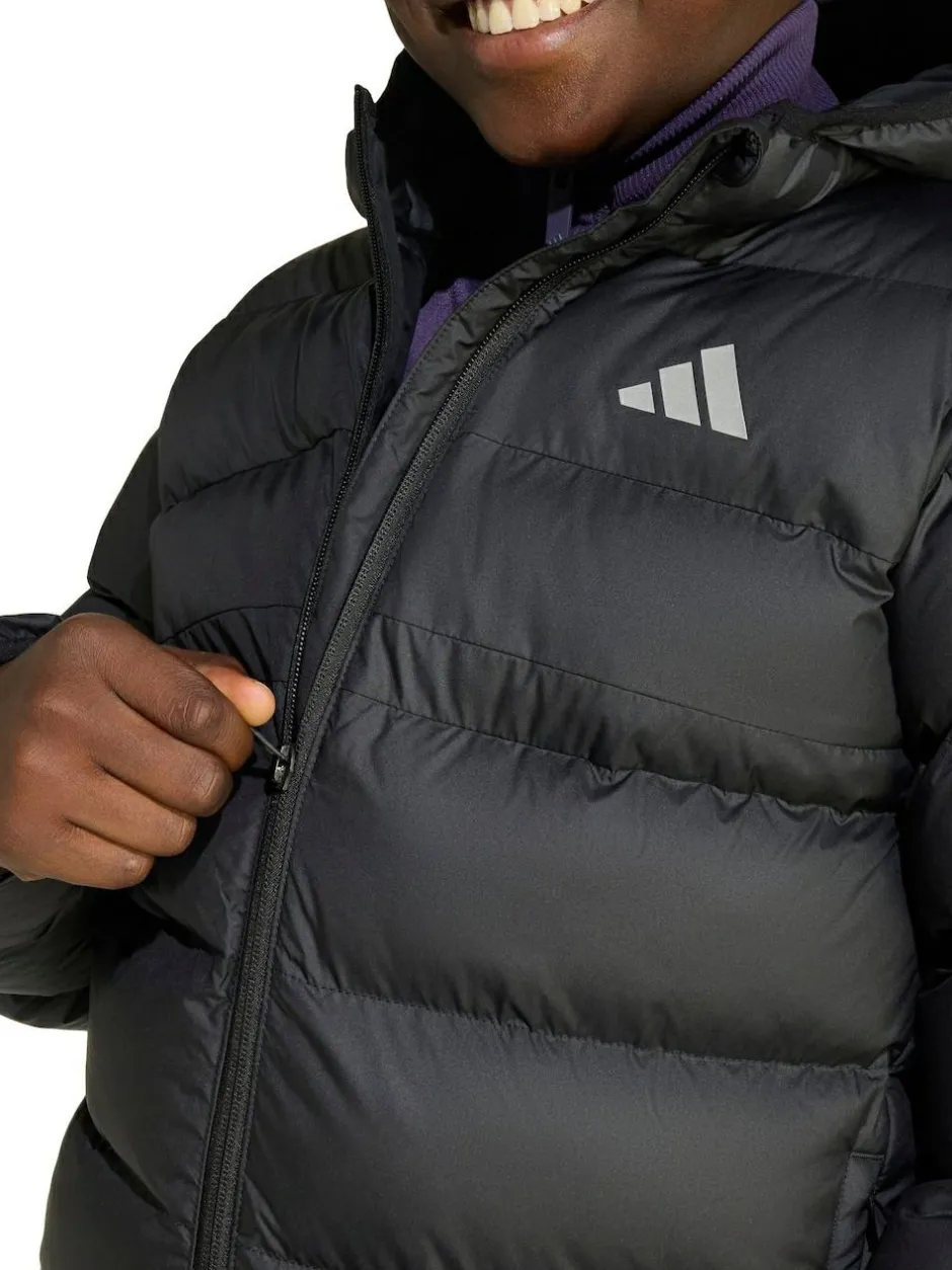 adidas Synthetic Down Kids Jacket Black Best