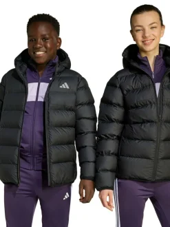 adidas Synthetic Down Kids Jacket Black Best