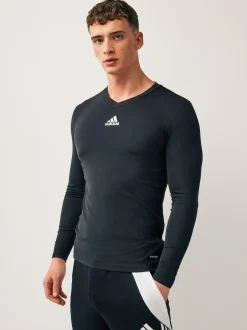 adidas Teamwear Base Layer Long Sleeve Top Black Online