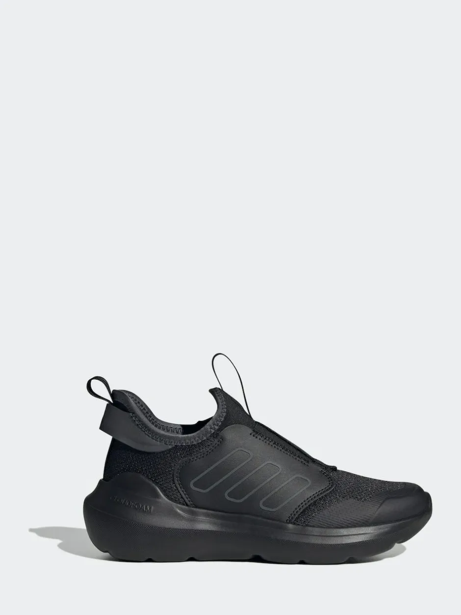 adidas Black Tensaur Comfort Slip On Junior Trainers Online