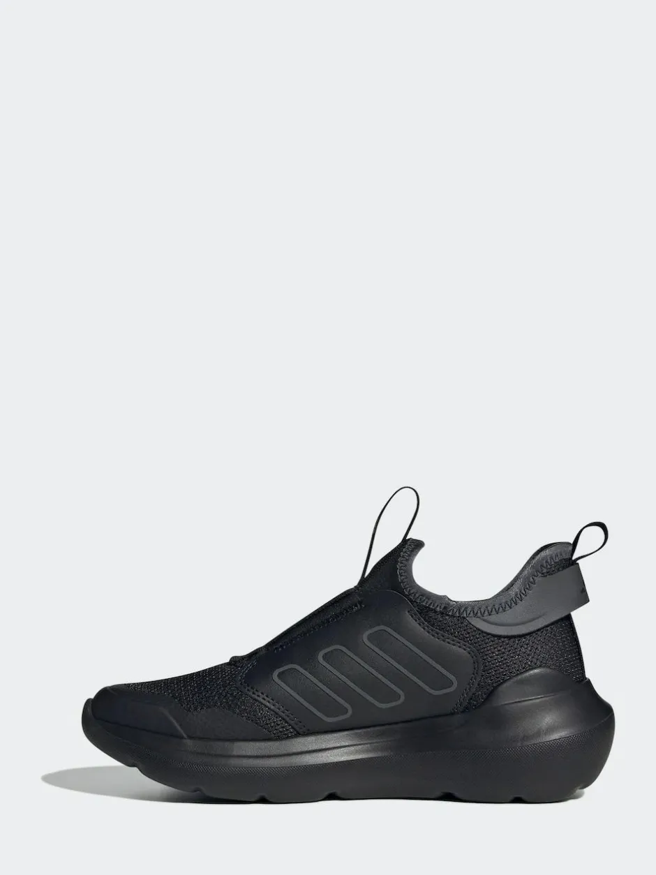 adidas Black Tensaur Comfort Slip On Junior Trainers Online