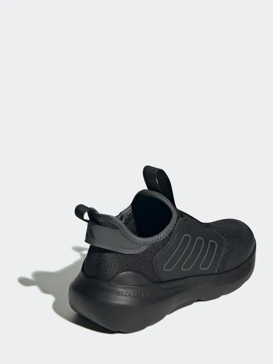 adidas Black Tensaur Comfort Slip On Junior Trainers Online