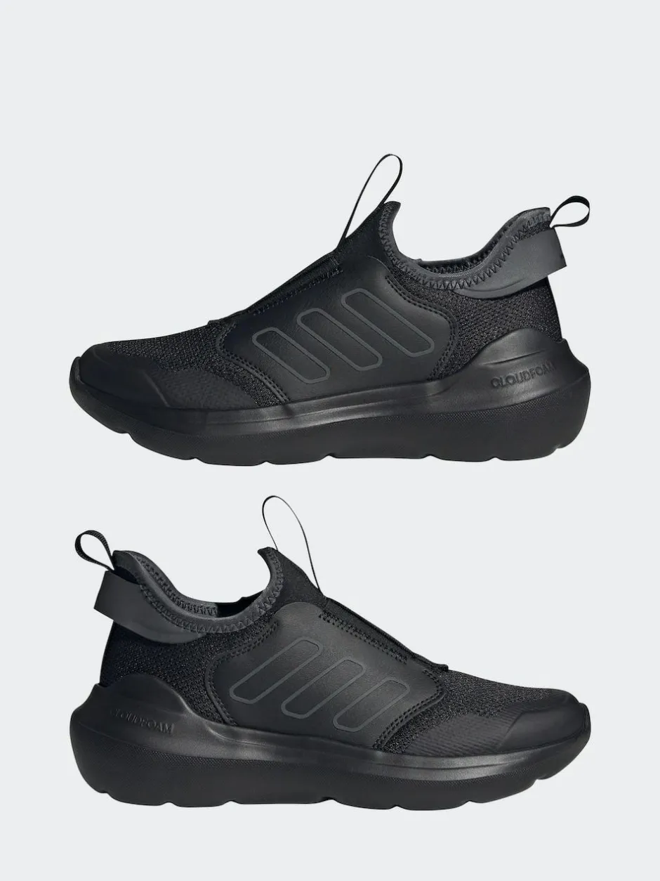 adidas Black Tensaur Comfort Slip On Junior Trainers Online