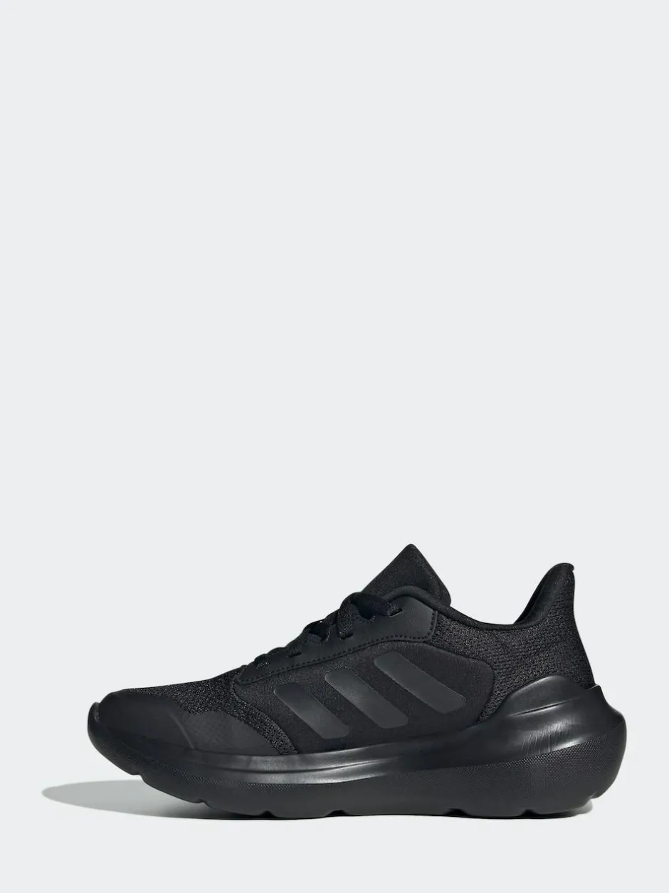 adidas Black Tensaur Run 2.0 Lace Junior Trainers Discount