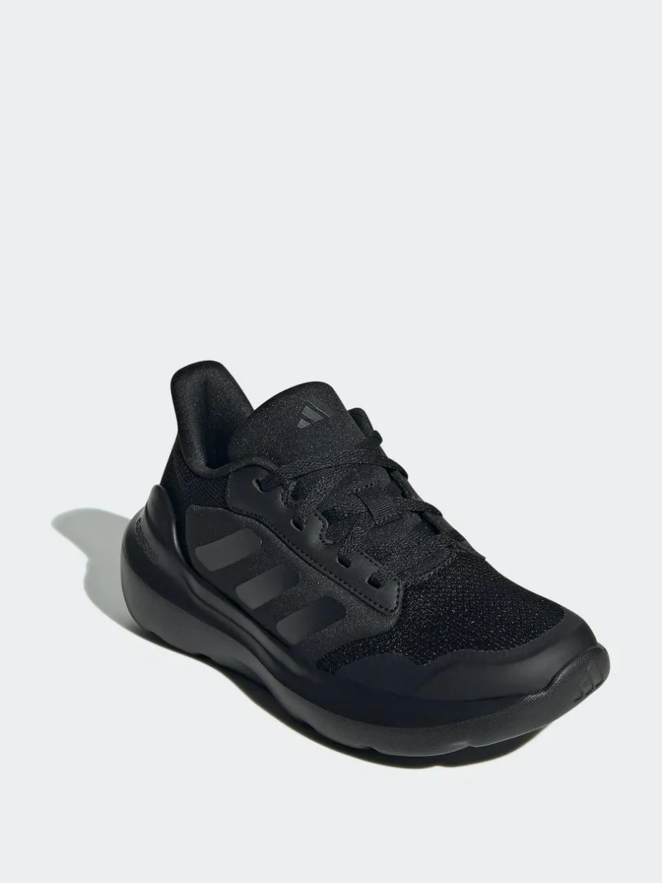 adidas Black Tensaur Run 2.0 Lace Junior Trainers Discount