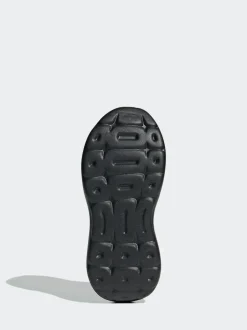 adidas Black Tensaur Run 2.0 Lace Junior Trainers Discount