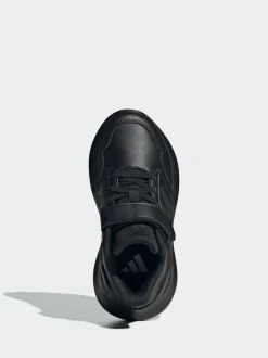 adidas Black Tensaur Run 3.0 Hook and Loop Kids Trainers Clearance