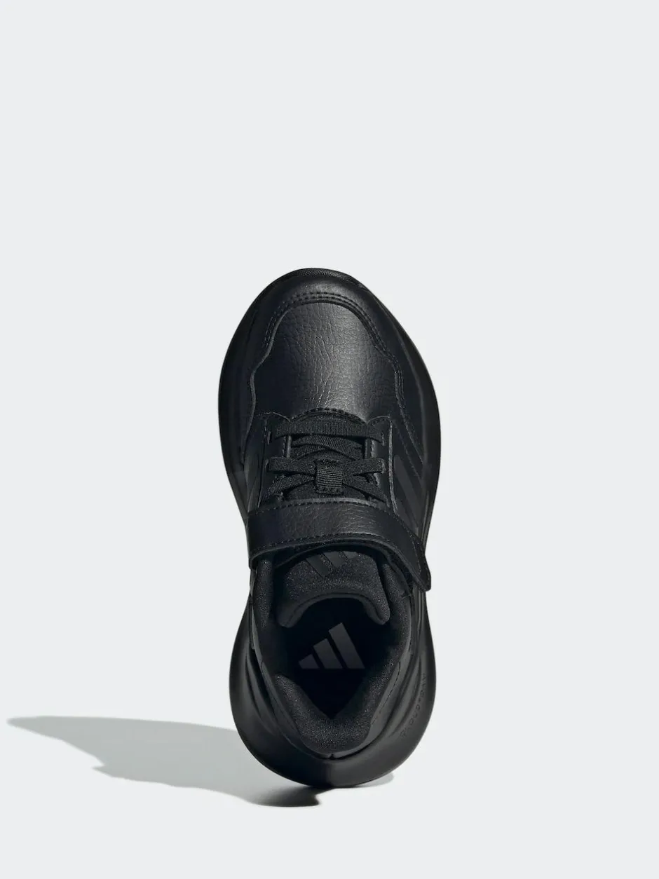 adidas Black Tensaur Run 3.0 Hook and Loop Kids Trainers Clearance