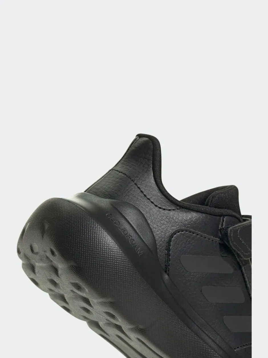 adidas Black Tensaur Run 3.0 Hook and Loop Kids Trainers Clearance