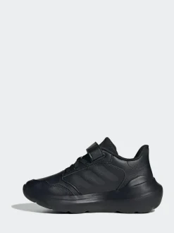 adidas Black Tensaur Run 3.0 Hook and Loop Kids Trainers Clearance