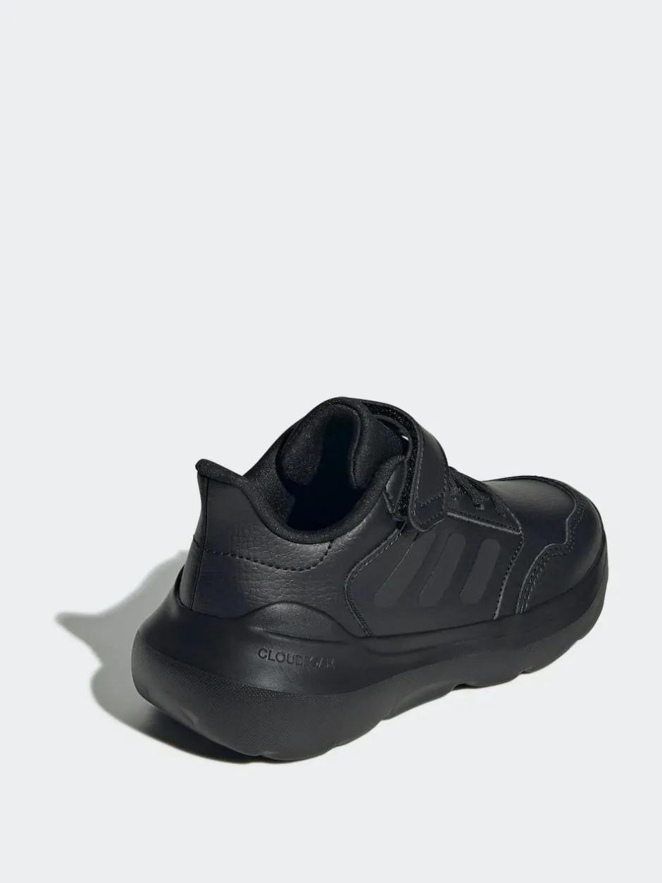 adidas Black Tensaur Run 3.0 Hook and Loop Kids Trainers Clearance