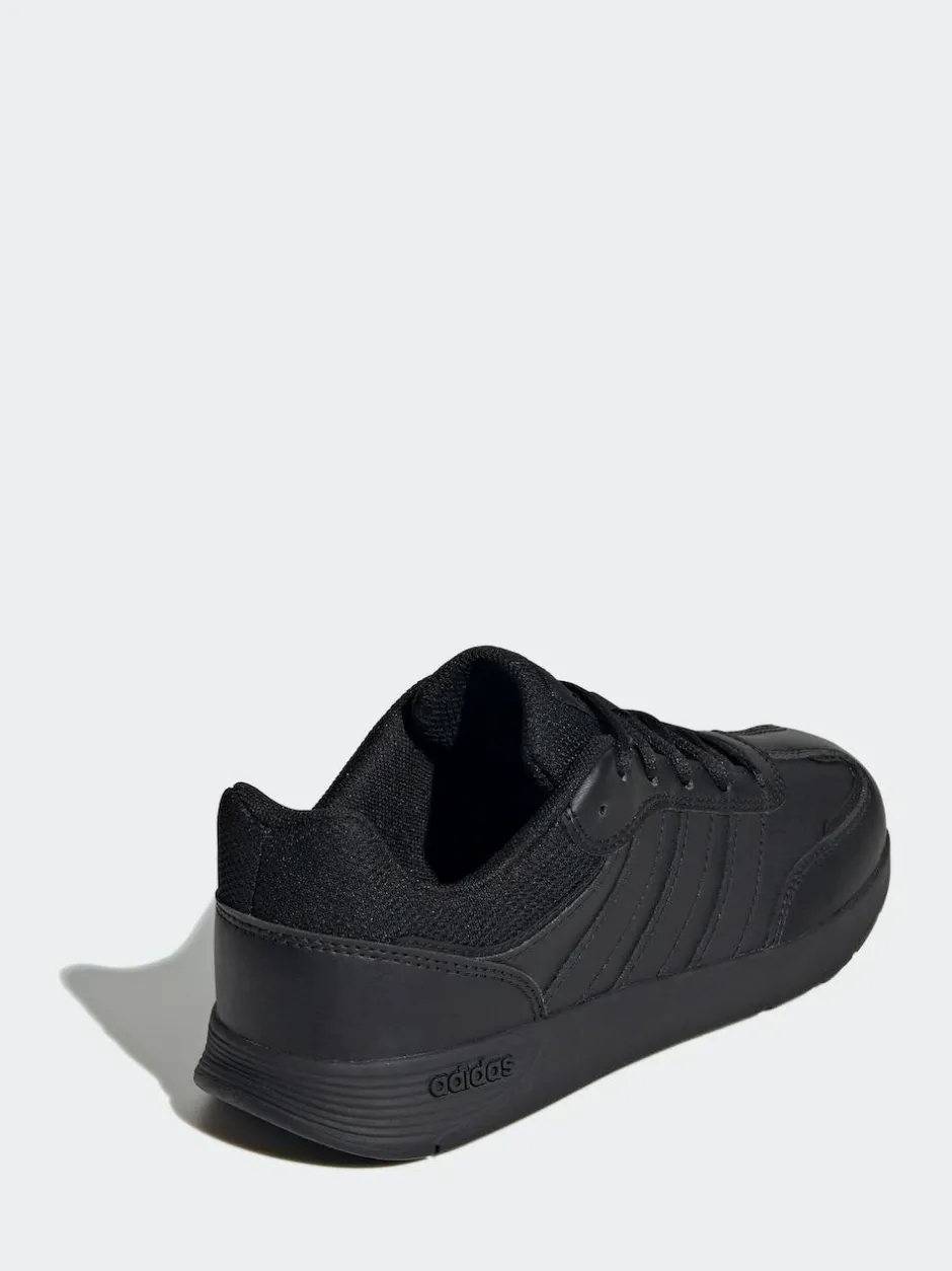 adidas Black Tensaur Switch Lace Junior Trainers Outlet