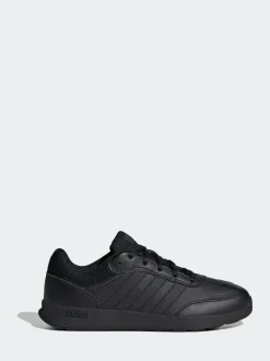 adidas Black Tensaur Switch Lace Junior Trainers Outlet