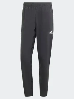 adidas Train Essentials Training Joggers Black New