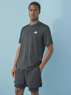 adidas Black Train Essentials Training T-Shirt Hot