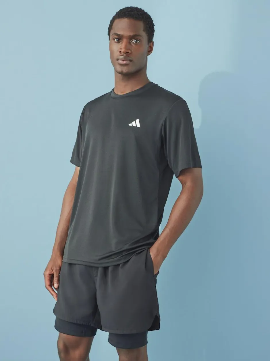 adidas Black Train Essentials Training T-Shirt Hot