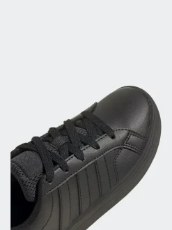 adidas Black VS Pace 2.0 Lace Kids Trainers Best