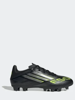 adidas Black/Grey Adult F50 Club Firm/Multi Ground Boots Discount