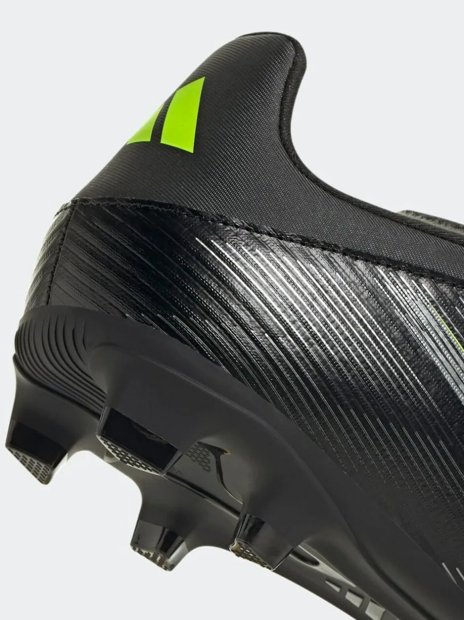 adidas Black/Grey Adult F50 Club Firm/Multi Ground Boots Discount