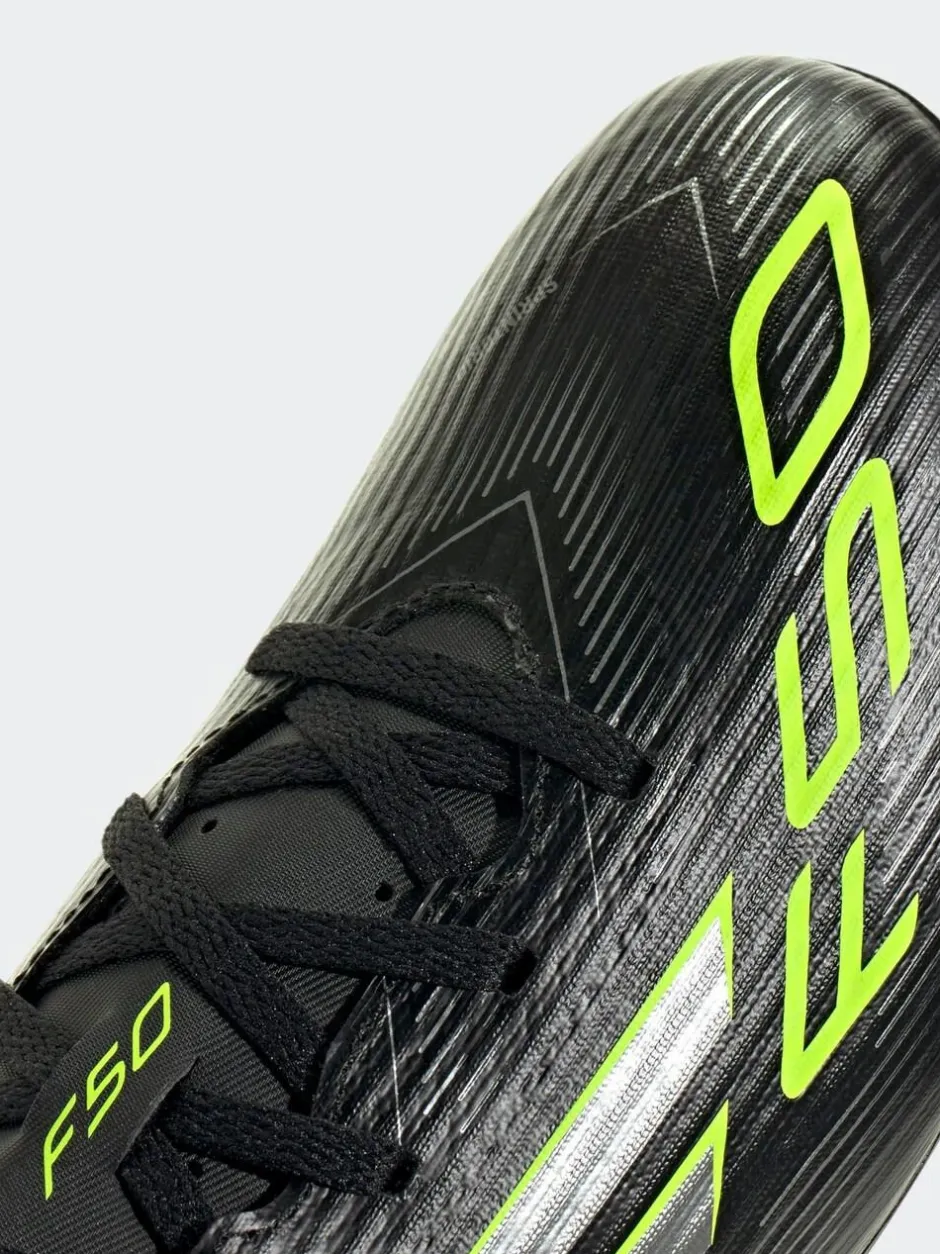 adidas Black/Grey Adult F50 Club Firm/Multi Ground Boots Discount