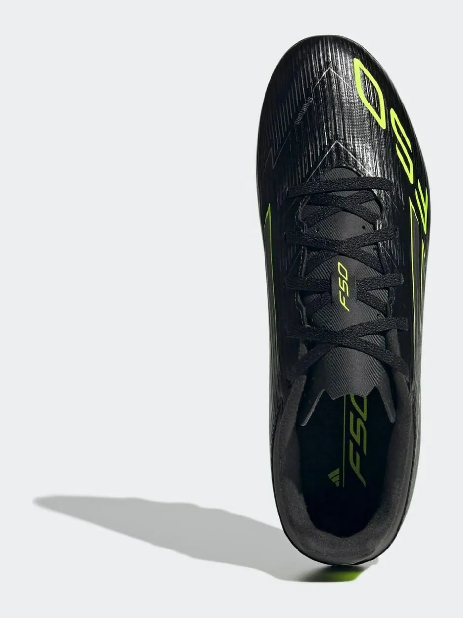 adidas Black/Grey Adult F50 Club Firm/Multi Ground Boots Discount