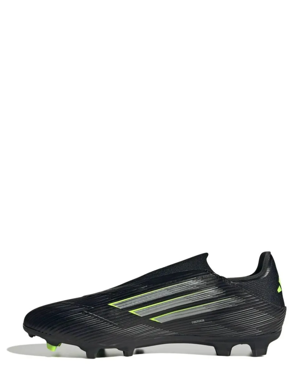adidas Black/Grey Adult F50 League Laceless Firm/Multi Ground Boots New