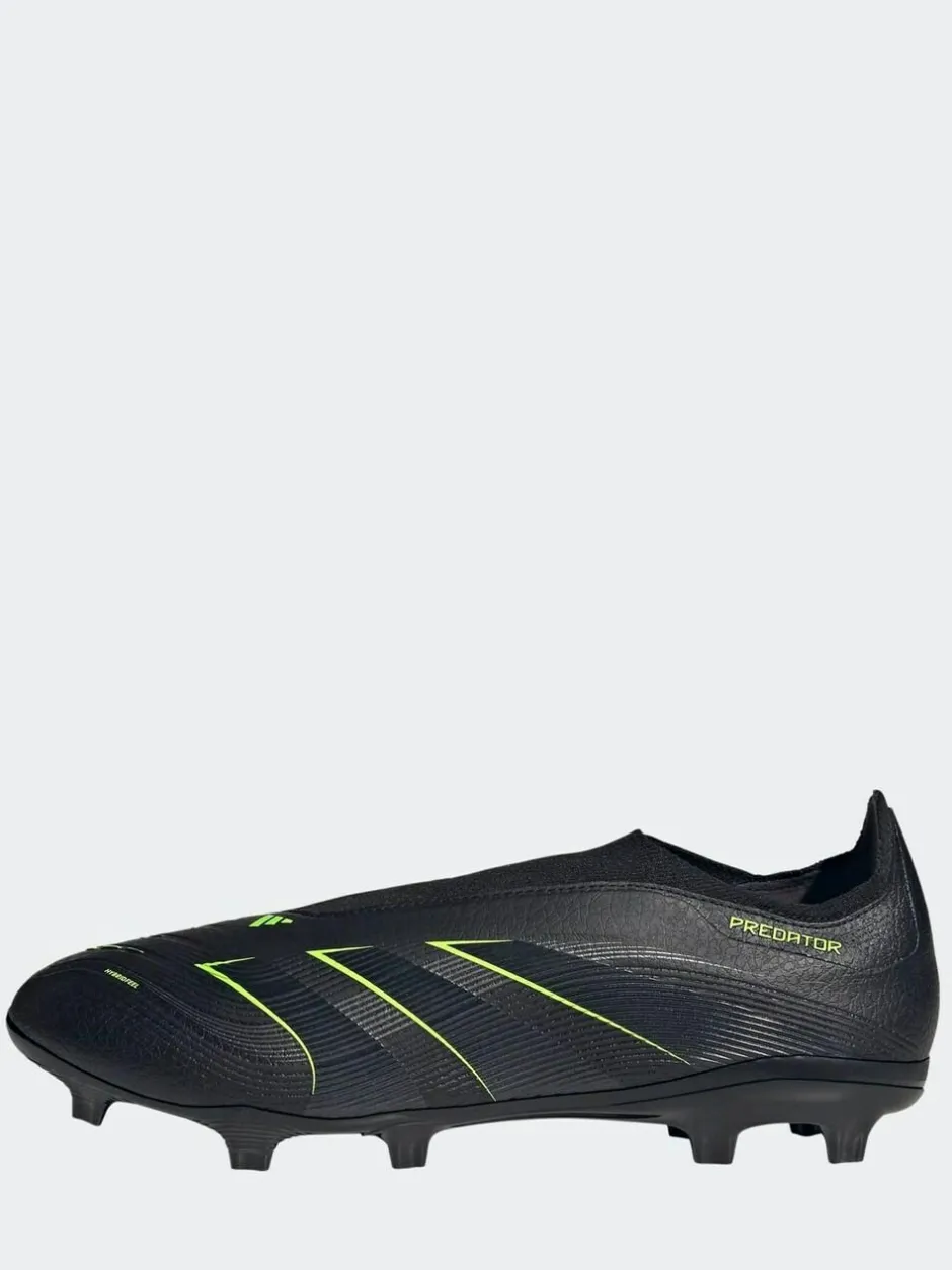 adidas Black/Grey Adult Predator League Laceless Firm/Multi Ground Boots New